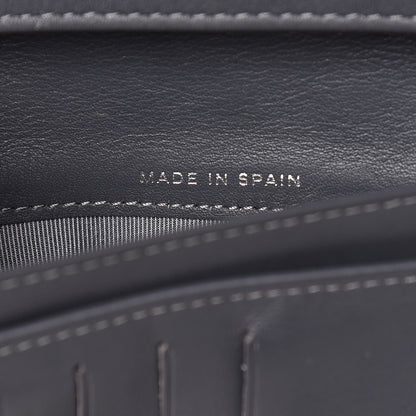 Chanel Patent Quilted Yen Wallet Grey 7 of 15