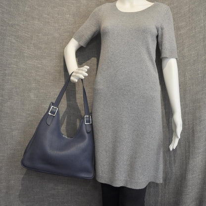 Hermes Clemence Massai PM Bleu de Malte 2 of 8