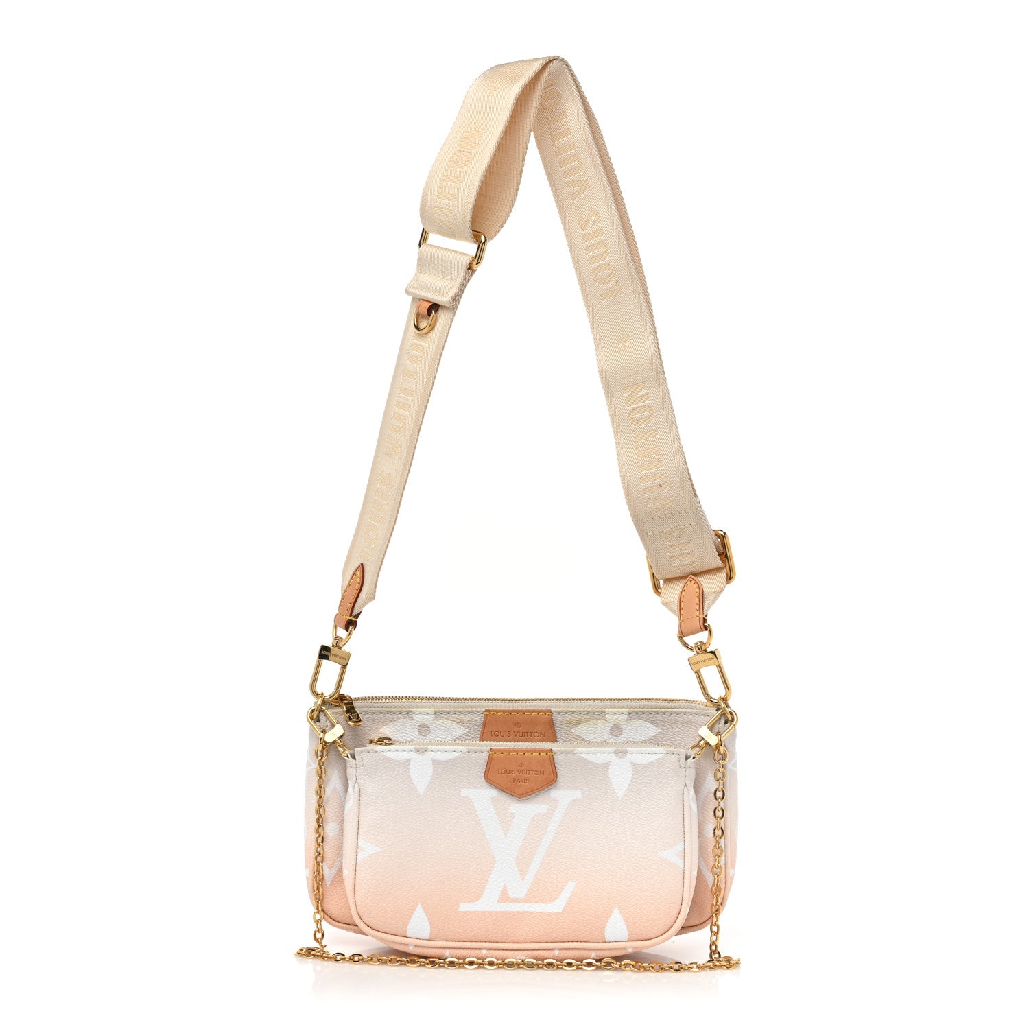 Louis Vuitton Monogram Giant By The Pool Multi Pochette Accessories Brume 1 of 8