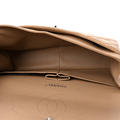 Chanel Lambskin Quilted Jumbo Double Flap Beige Clair 5 of 15