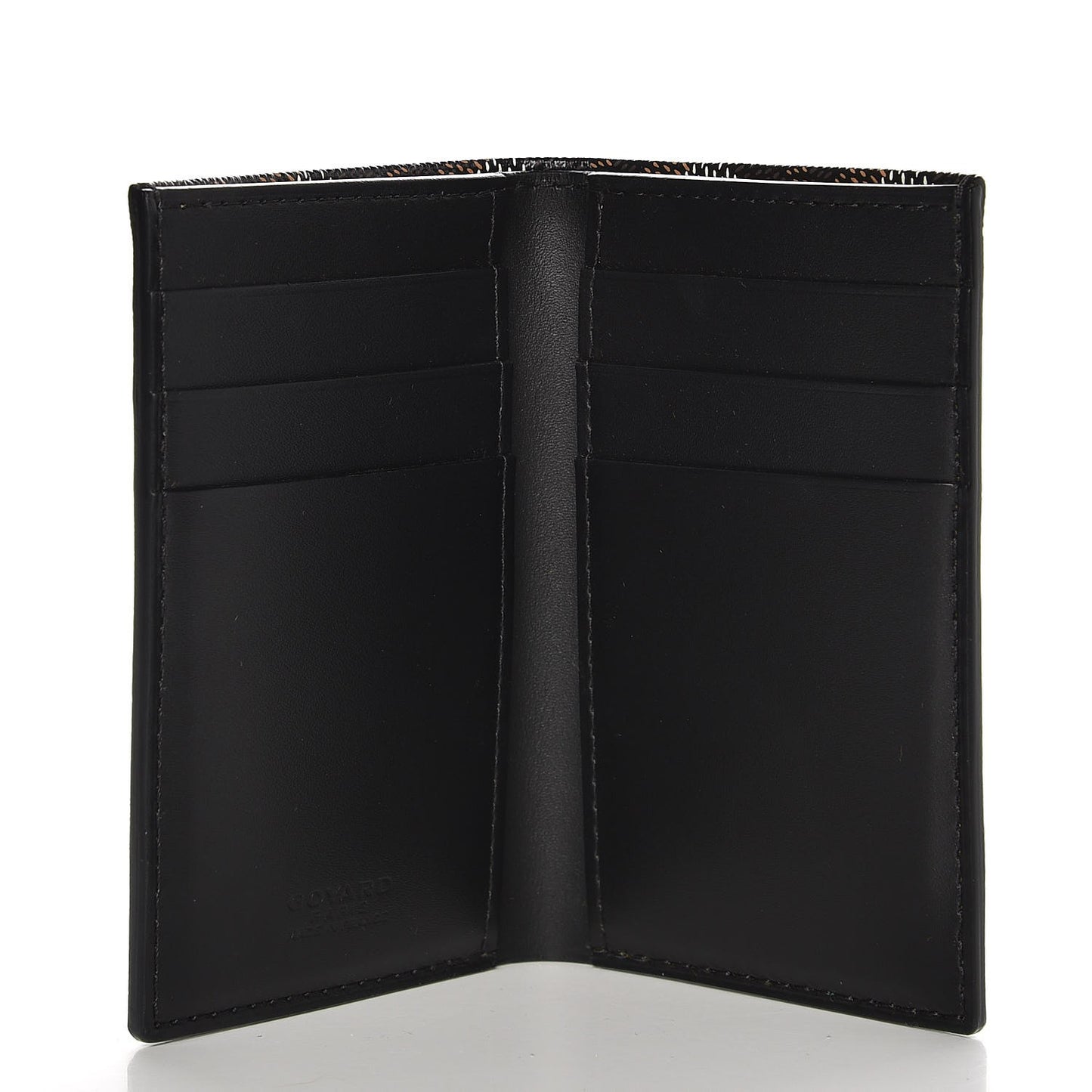 Goyardine Saint Pierre Card Holder Black