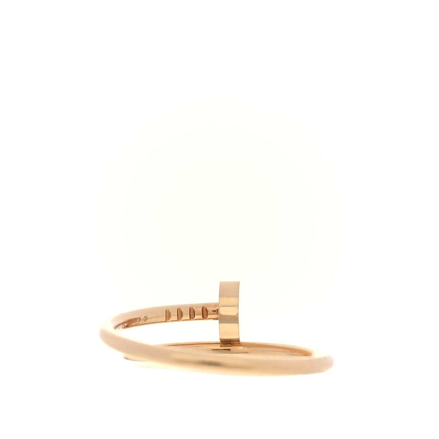 18K Yellow Gold Small Juste Un Clou Ring 58 8.25