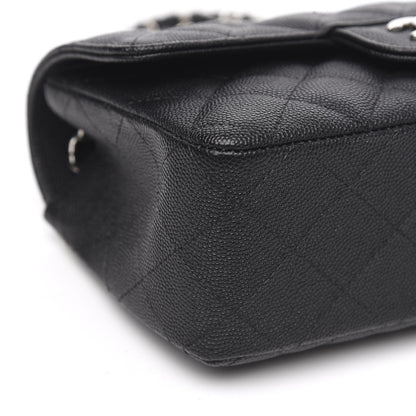 Chanel Caviar Quilted Mini Rectangular Flap Black 8 of 11