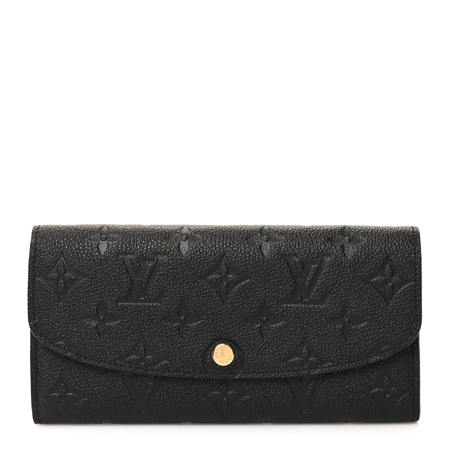 LOUIS VUITTON Empreinte Emilie Wallet Black Dune