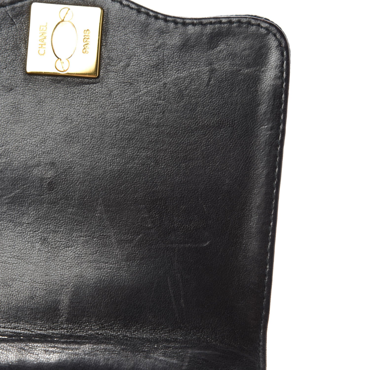 Chanel Lizard Mini Single Flap Black 8 of 14