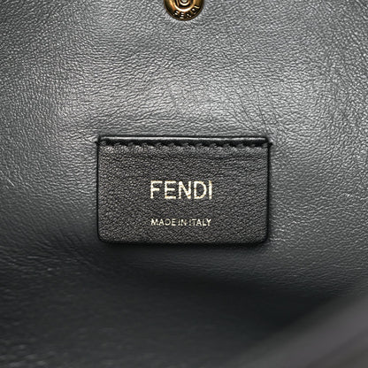 Fendi Snakeskin O'Lock Zipper Black 5 of 11