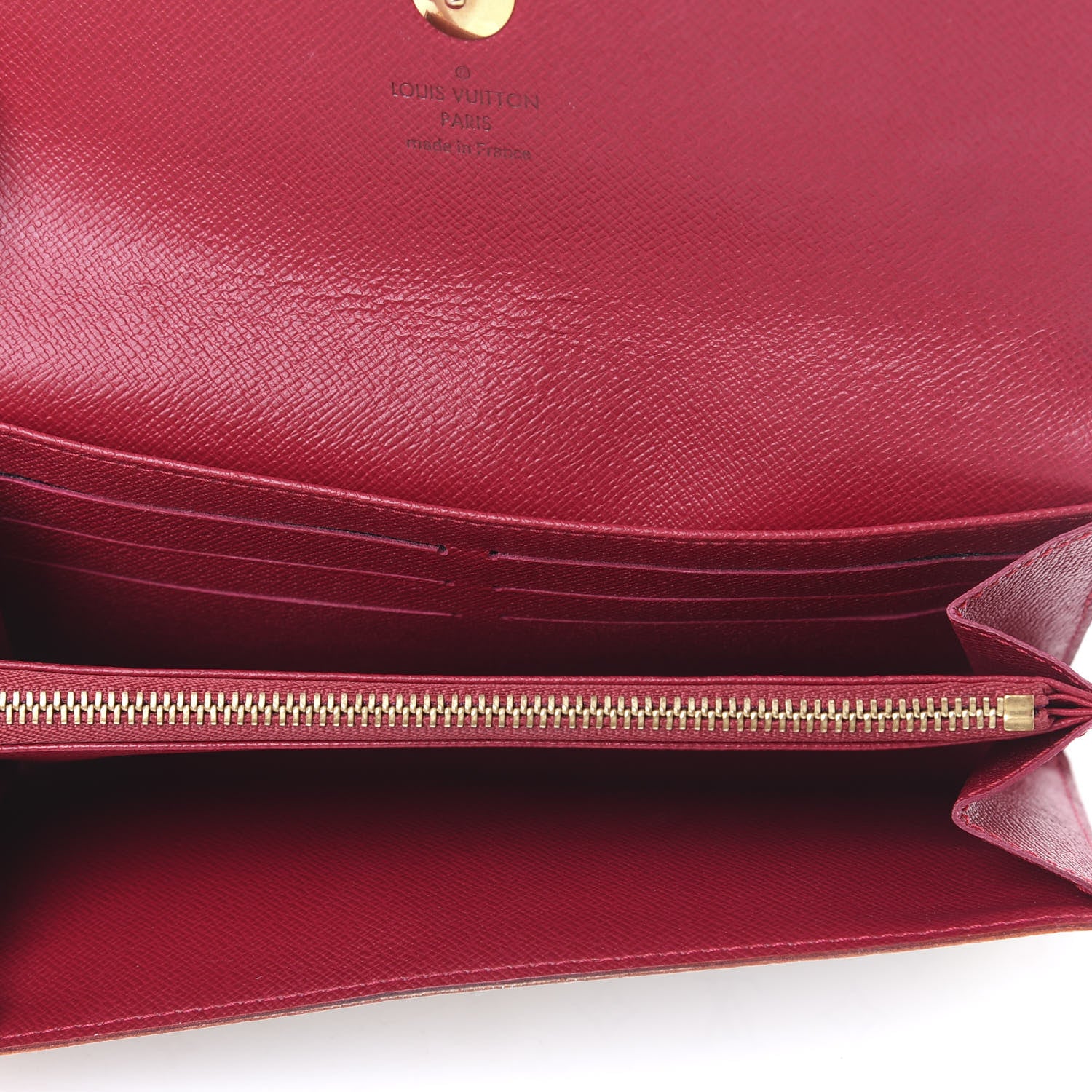 Louis Vuitton Monogram Multicolor Sarah Wallet White Eglantine 4 of 11