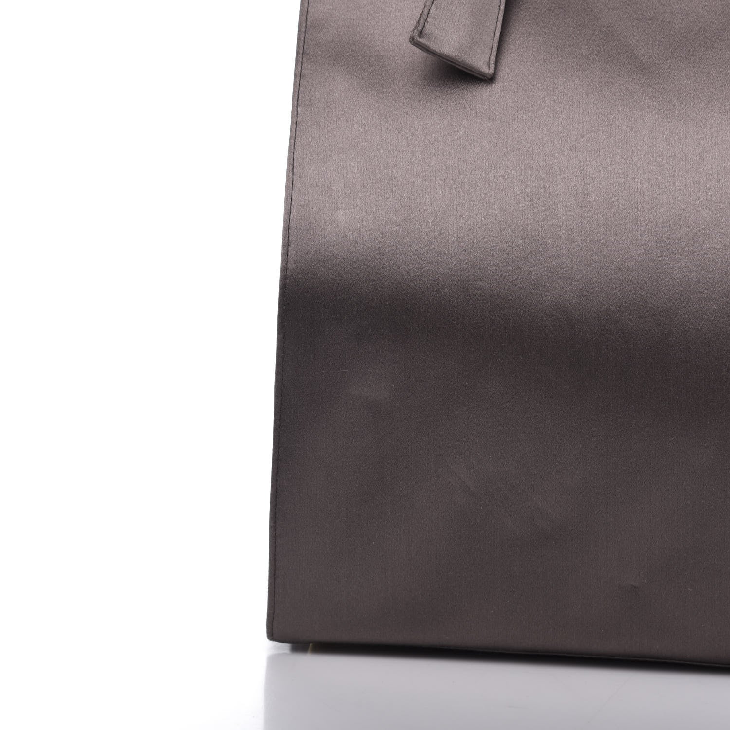 Prada Satin Framed Bag Fumo 10 of 15