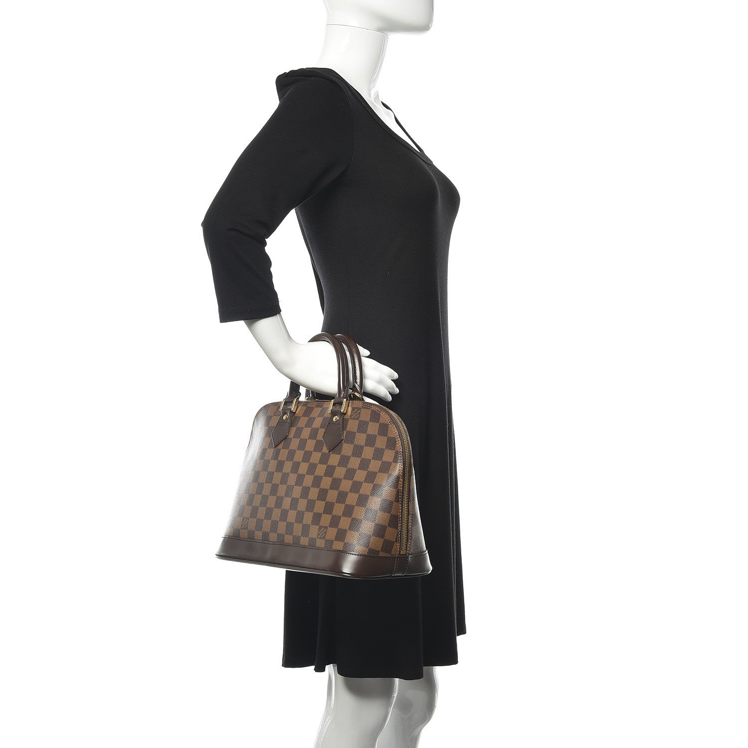 Louis Vuitton Damier Ebene Alma PM 2 of 12