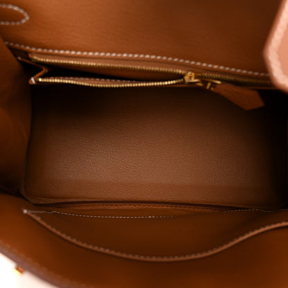 Hermes Togo Birkin 25 Gold 5 of 13