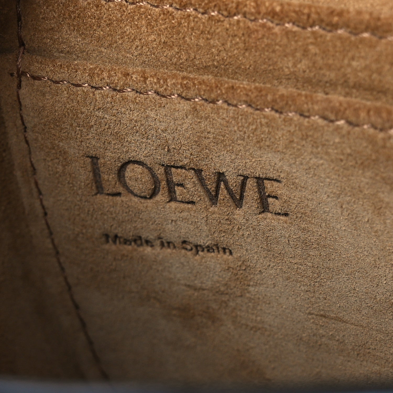 Loewe Calfskin Jacquard Mini Gate Dual Bag Dusty Blue 6 of 7