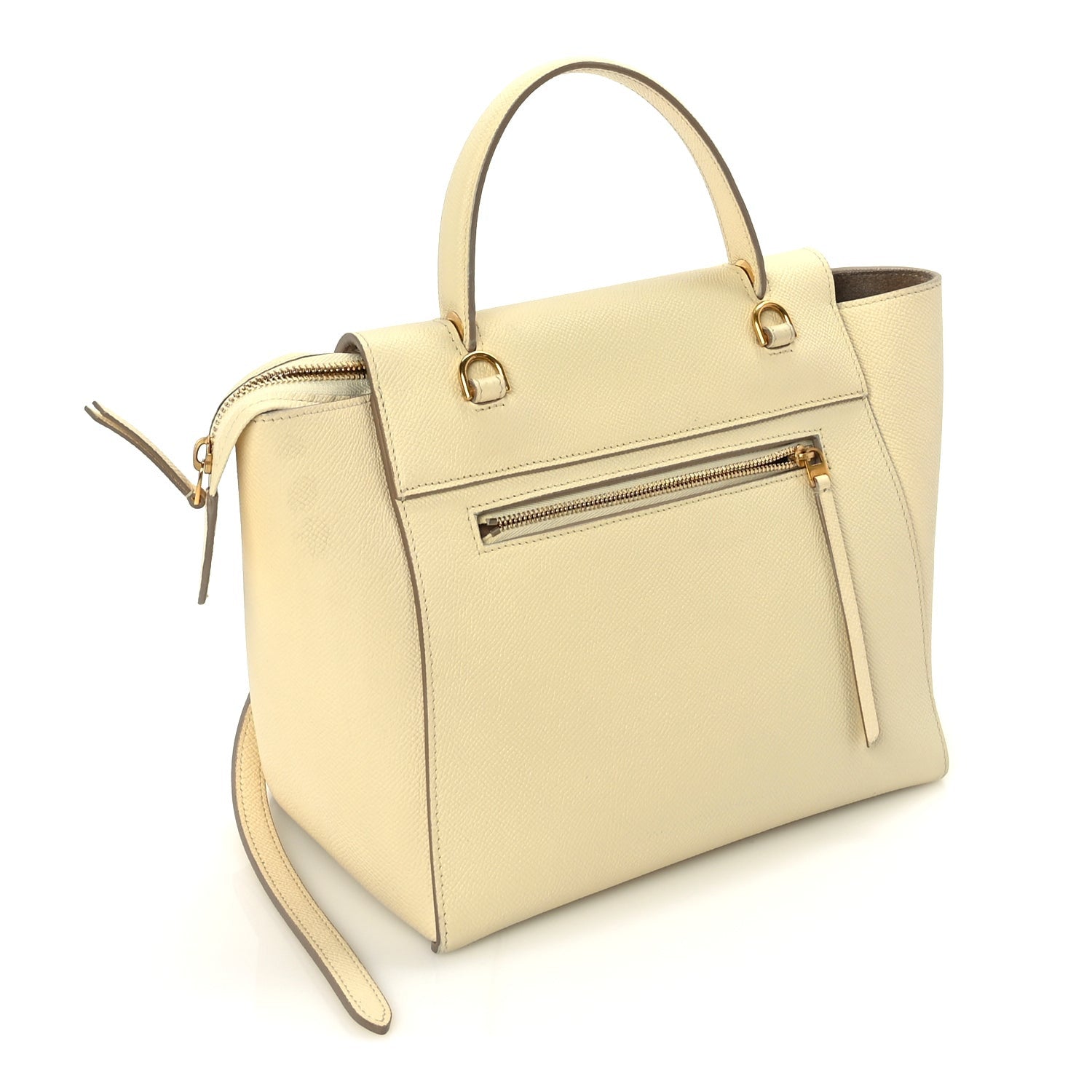Celine Grained Calfskin Nano Belt Bag Linen 2 of 8