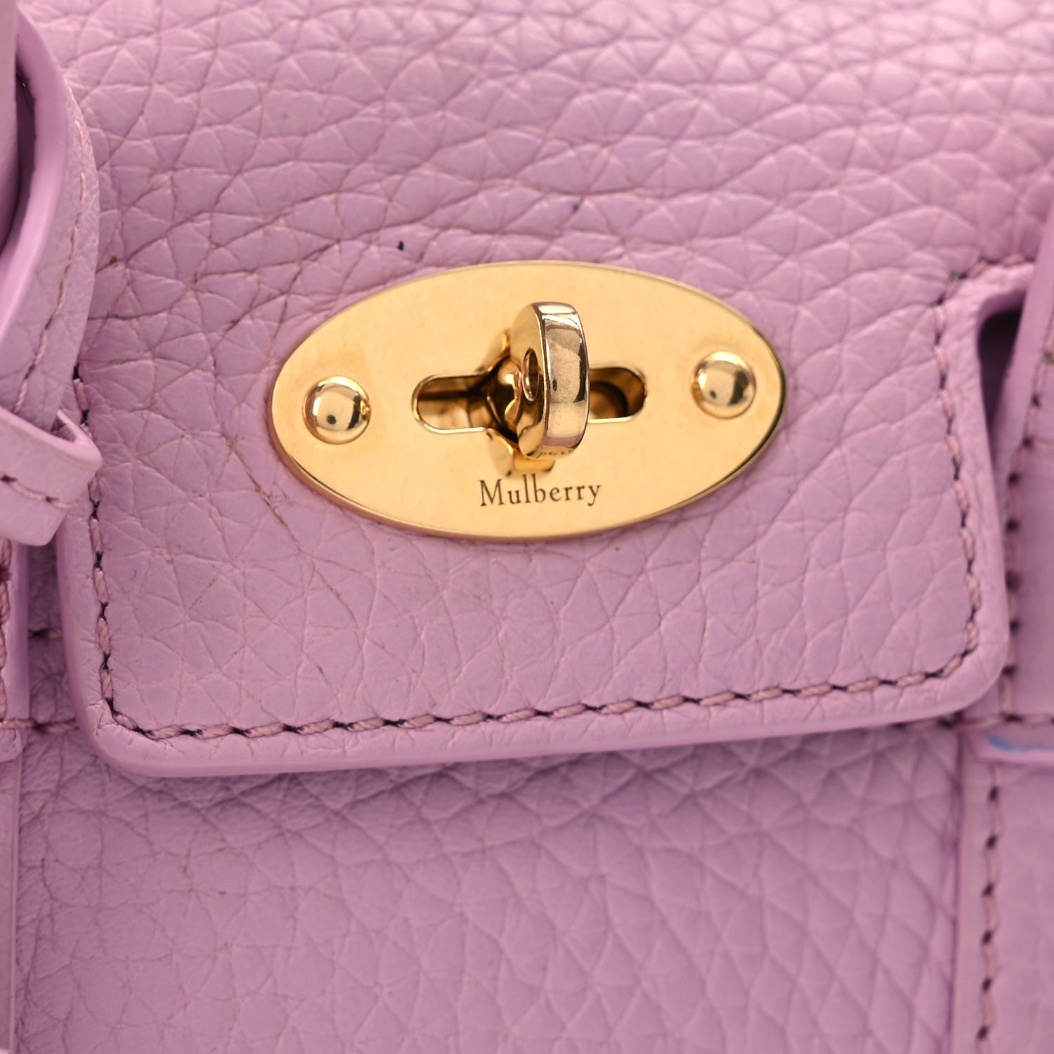 Mulberry Small Classic Grain Mini Bayswater Lilac Blossom Lilac Blossom 6 of 9