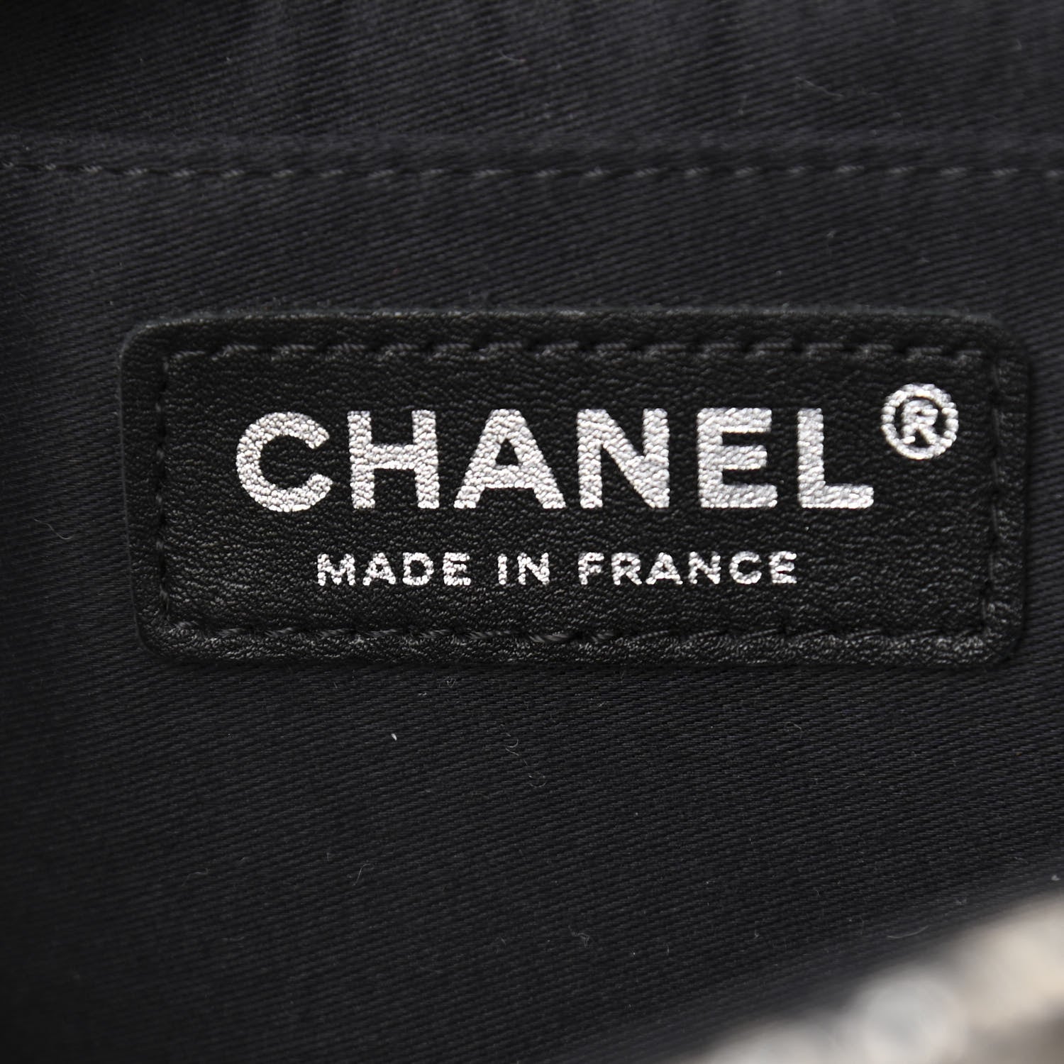 Chanel Crystal Tweed Quilted Medium Single Flap Black 6 of 11