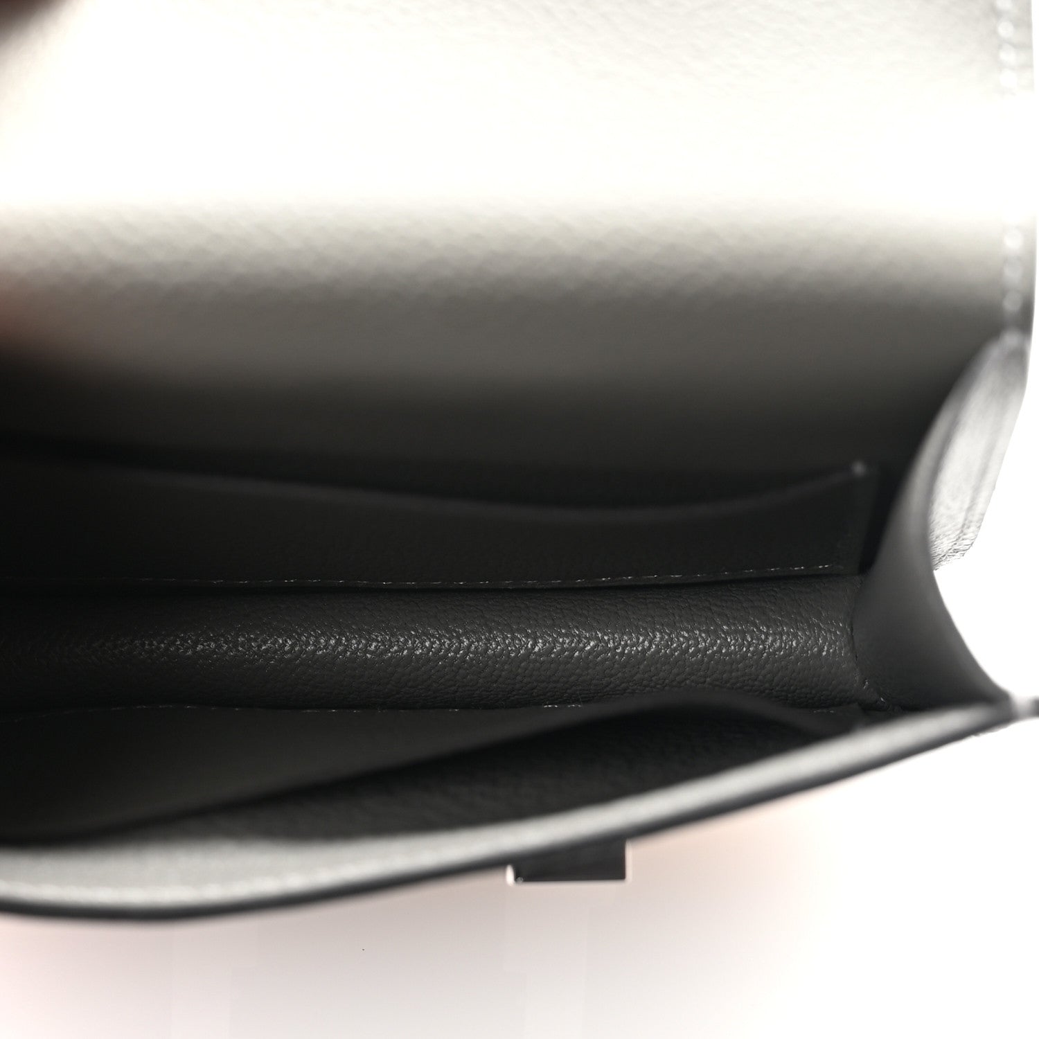 Hermes Evercolor Constance Slim Wallet Gris Meyer 6 of 9