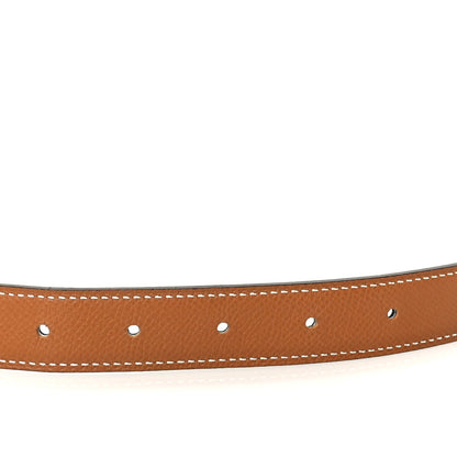 Hermes Epsom Swift 24mm Croisiere Belt  Gold Black 3 of 5