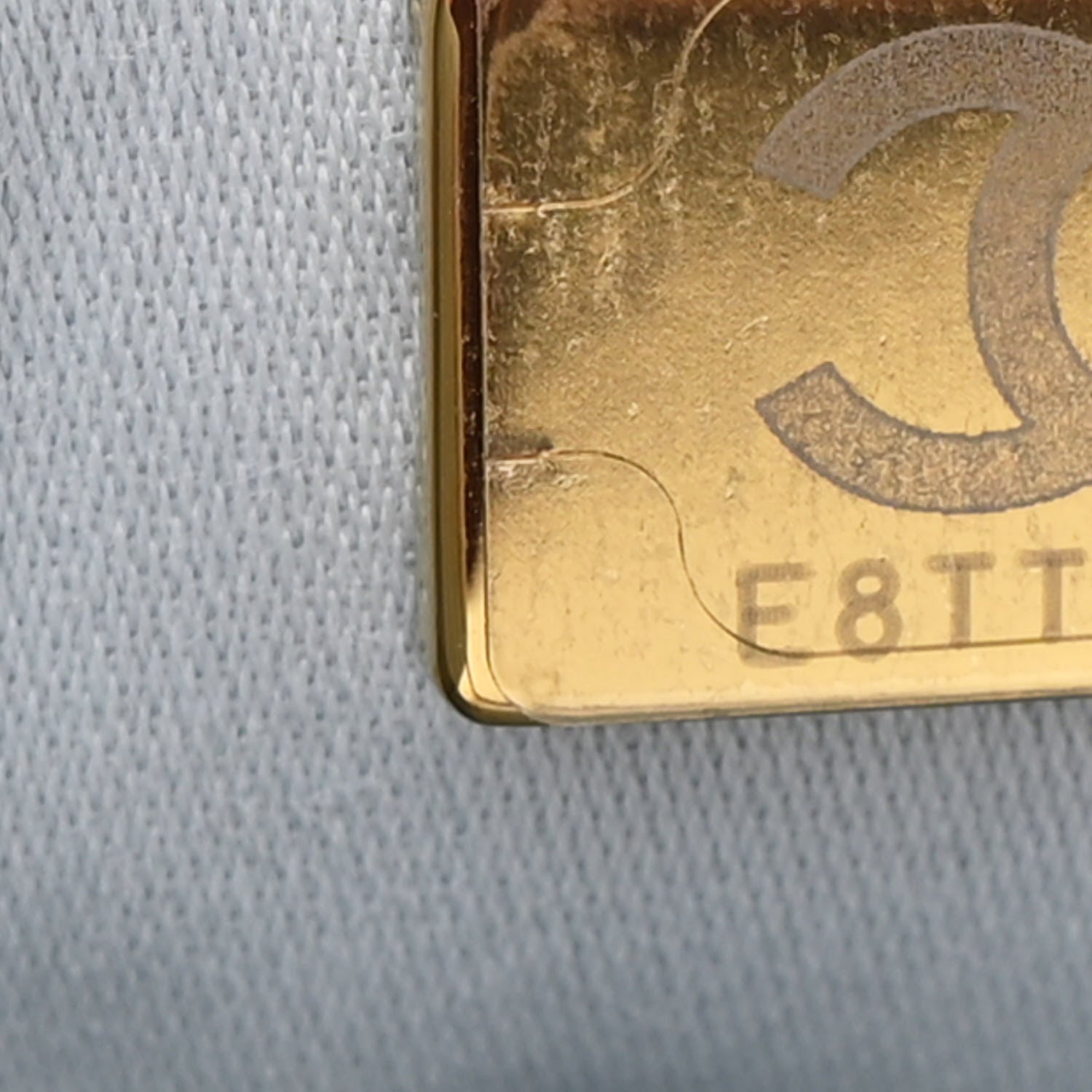 Chanel Caviar Quilted Small Chanel 25 Handbag Light Blue 7 of 10