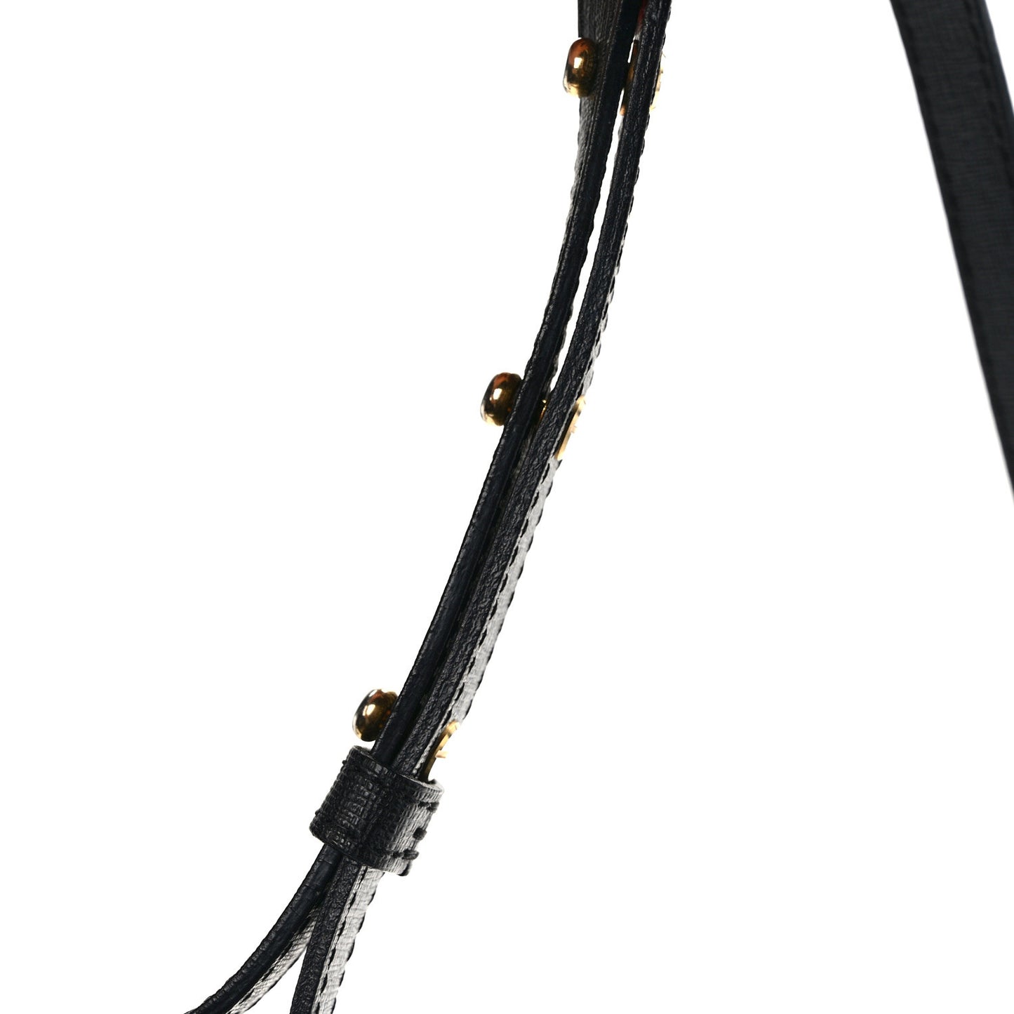 Saffiano Mini Bucket Bag Black