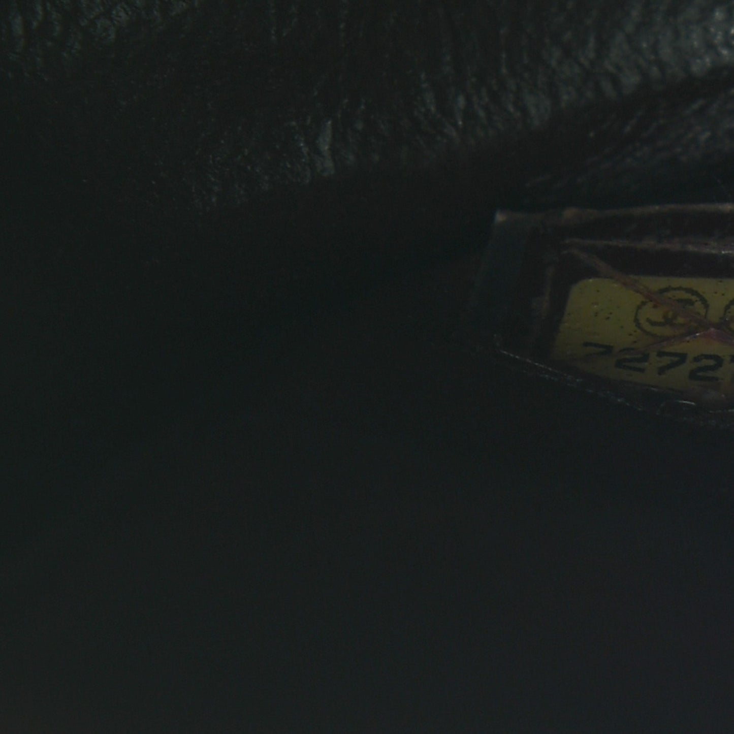 Lambskin Quilted Small Double Flap Black