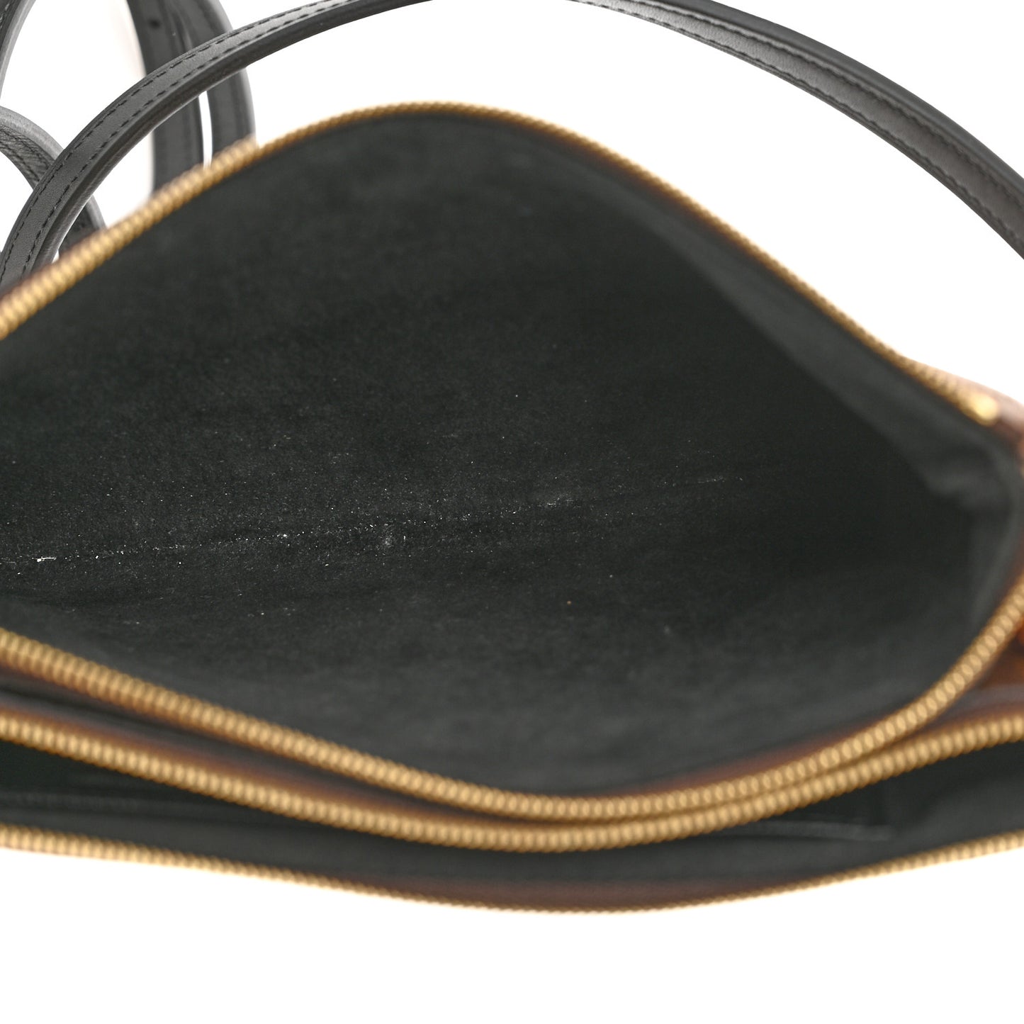 Reverse Monogram Giant Double Zip Pochette