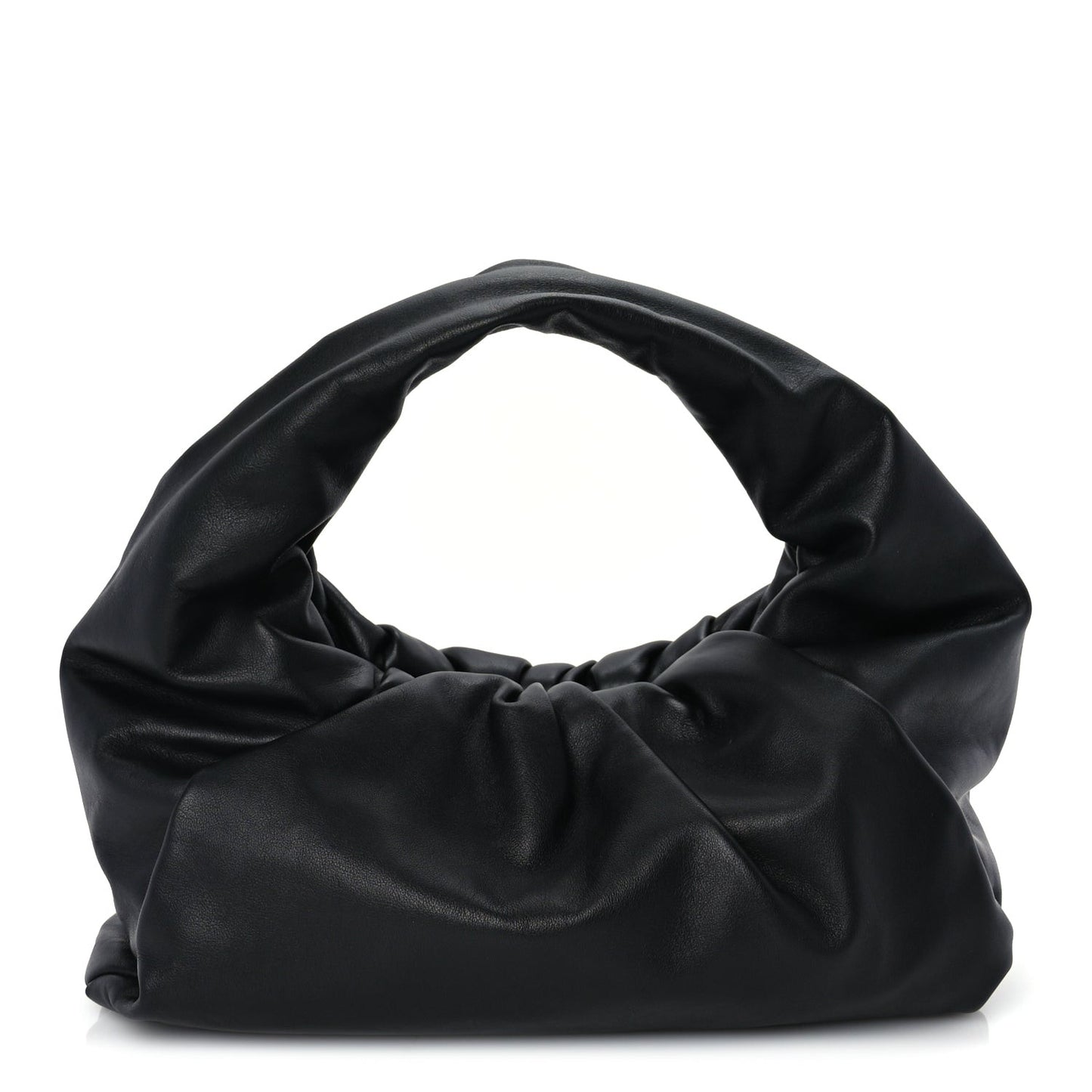 Smooth Butter Calfskin Small The Shoulder Pouch Black