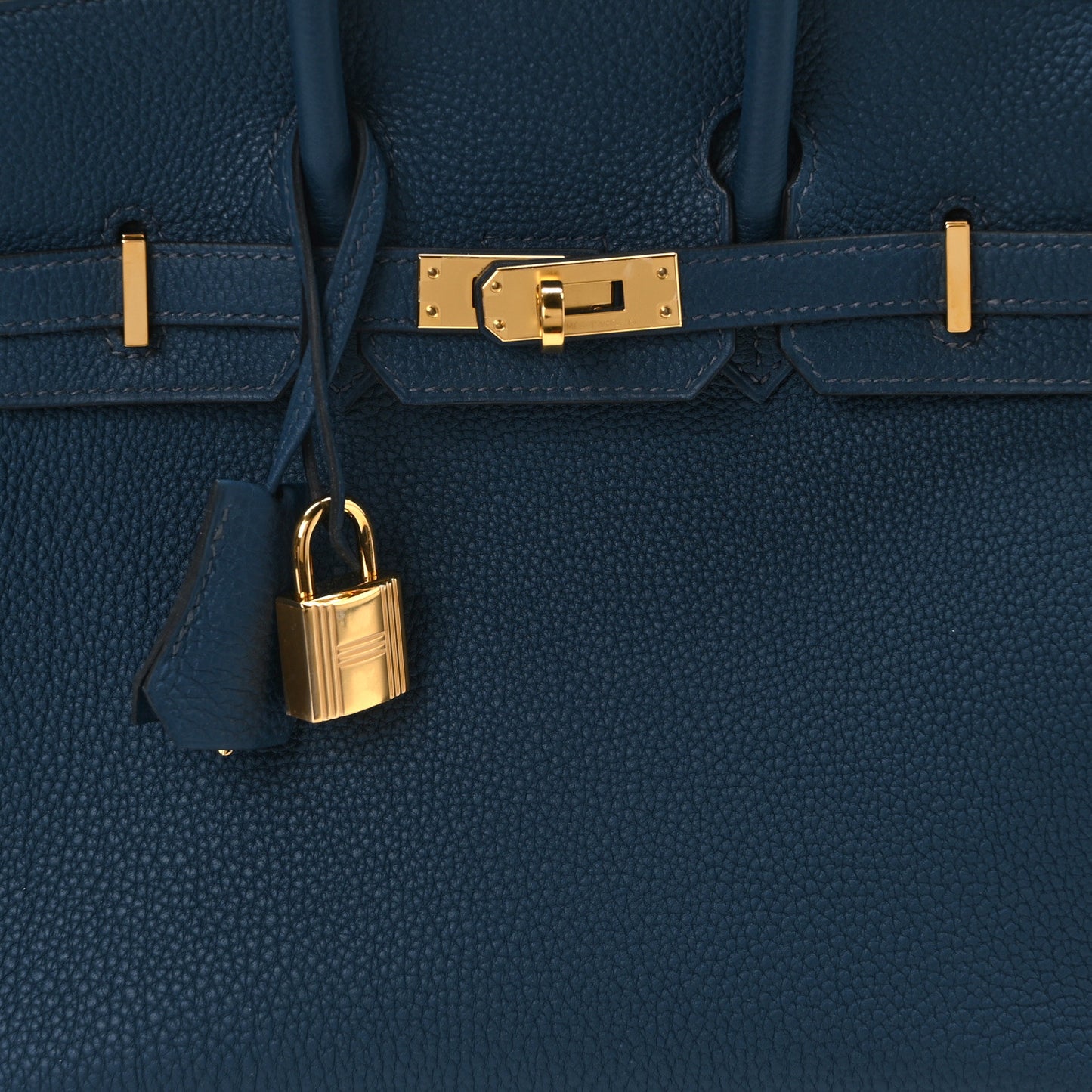 Togo Birkin 25 Bleu de Prusse