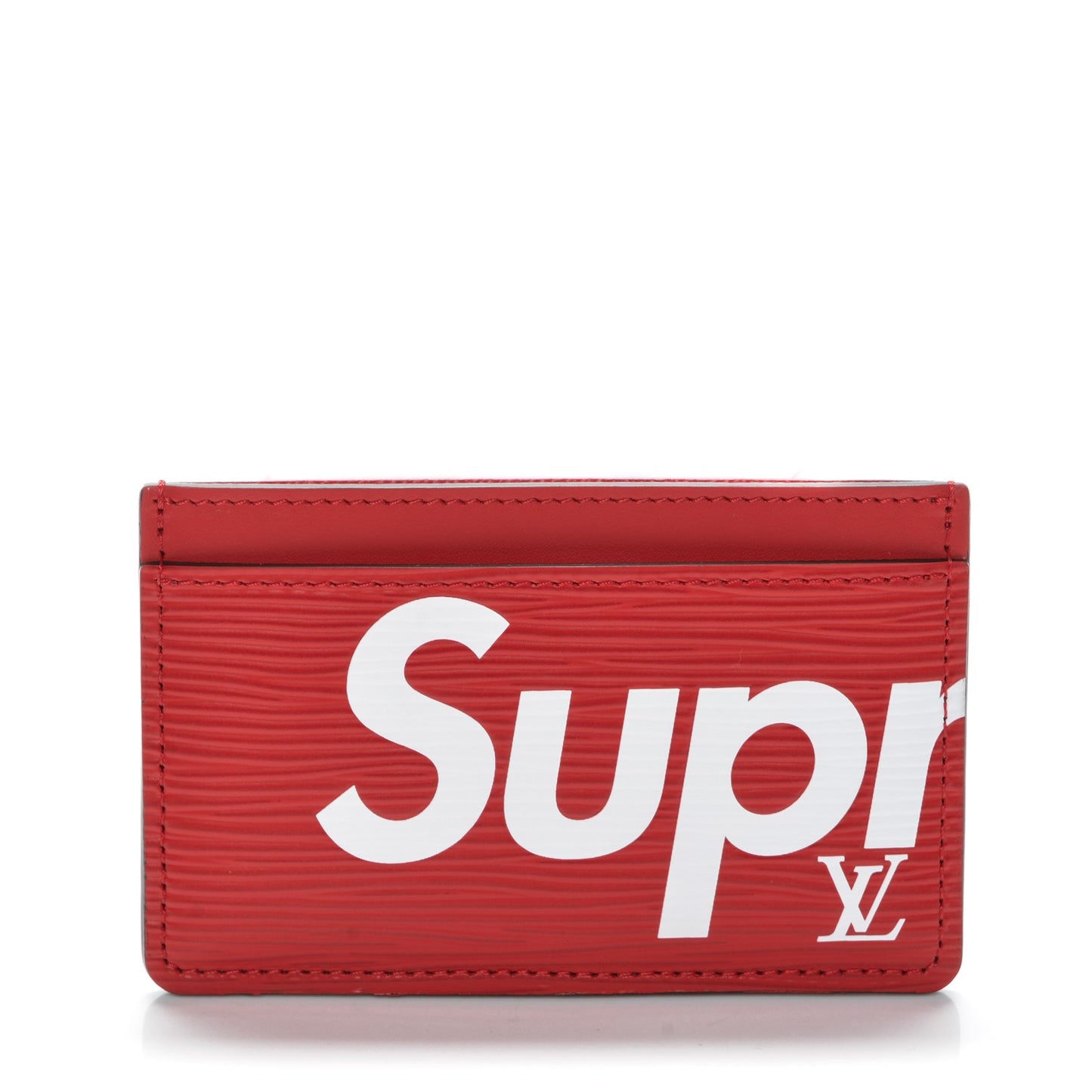 X SUPREME Epi Card Holder Red