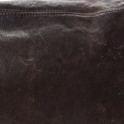 Chanel Distressed Caviar XL Coco Cabas Brown 10 of 14