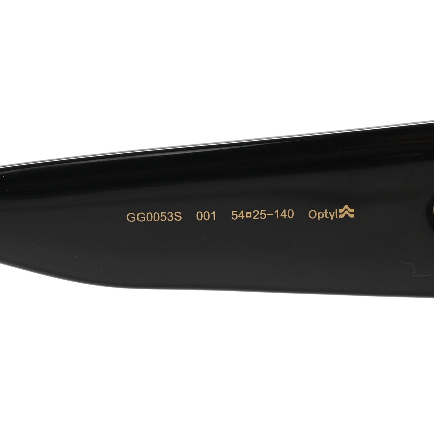 Gucci Acetate Square Frame Sunglasses GG0053S Black 6 of 7