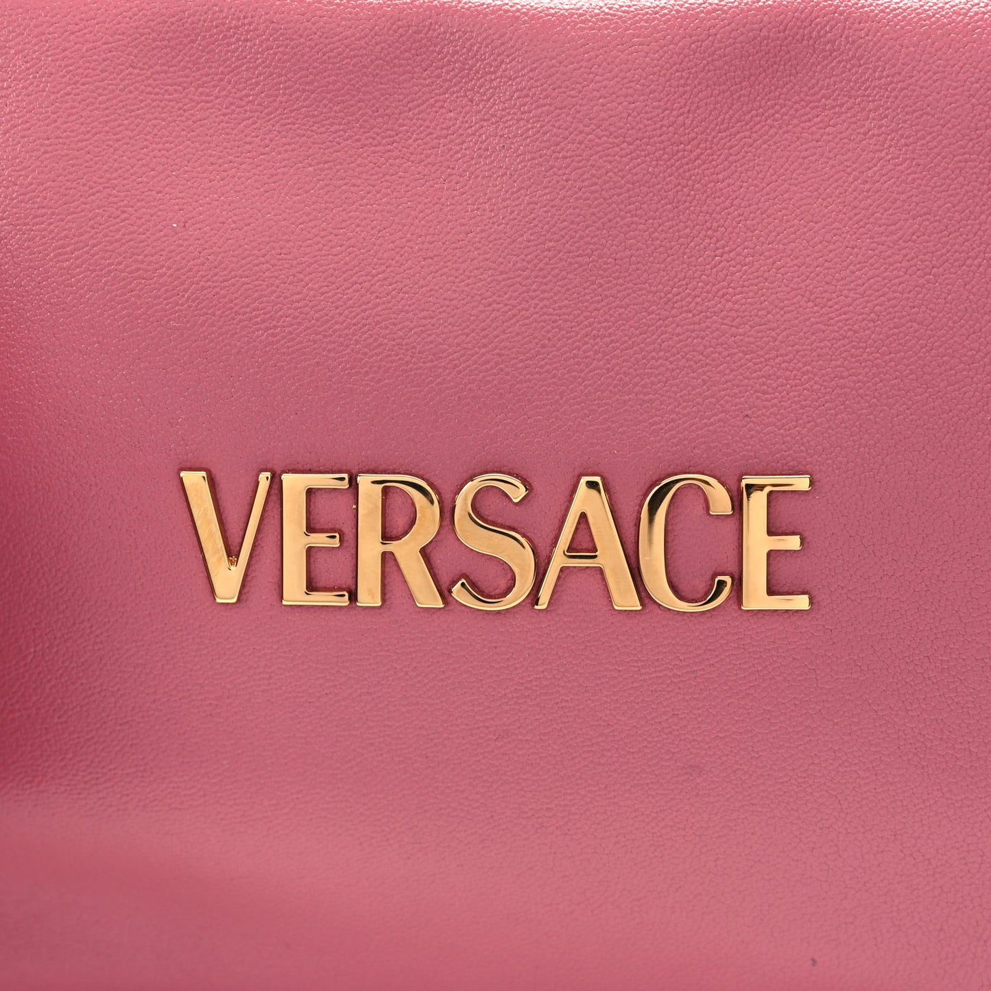 Lambskin Tag Bowling Bag Light Pink