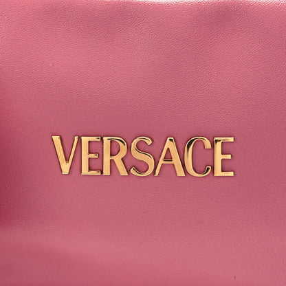 Versace Lambskin Tag Bowling Bag Light Pink 7 of 9