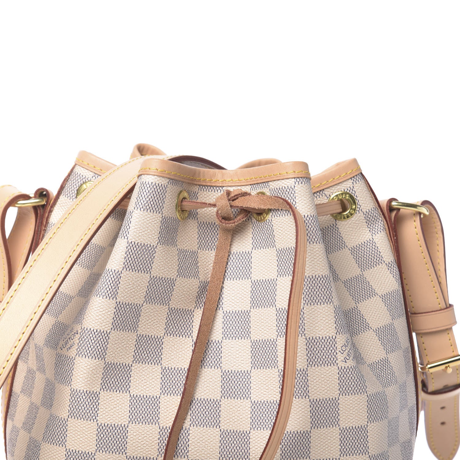 Louis Vuitton Damier Azur Noe BB 8 of 10