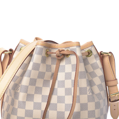 Louis Vuitton Damier Azur Noe BB 8 of 10