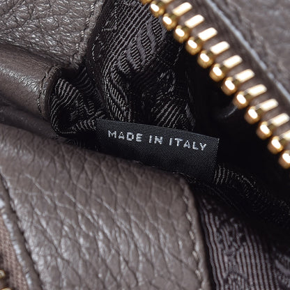 Prada Cervo Antik Zip Hobo Argilla 7 of 7