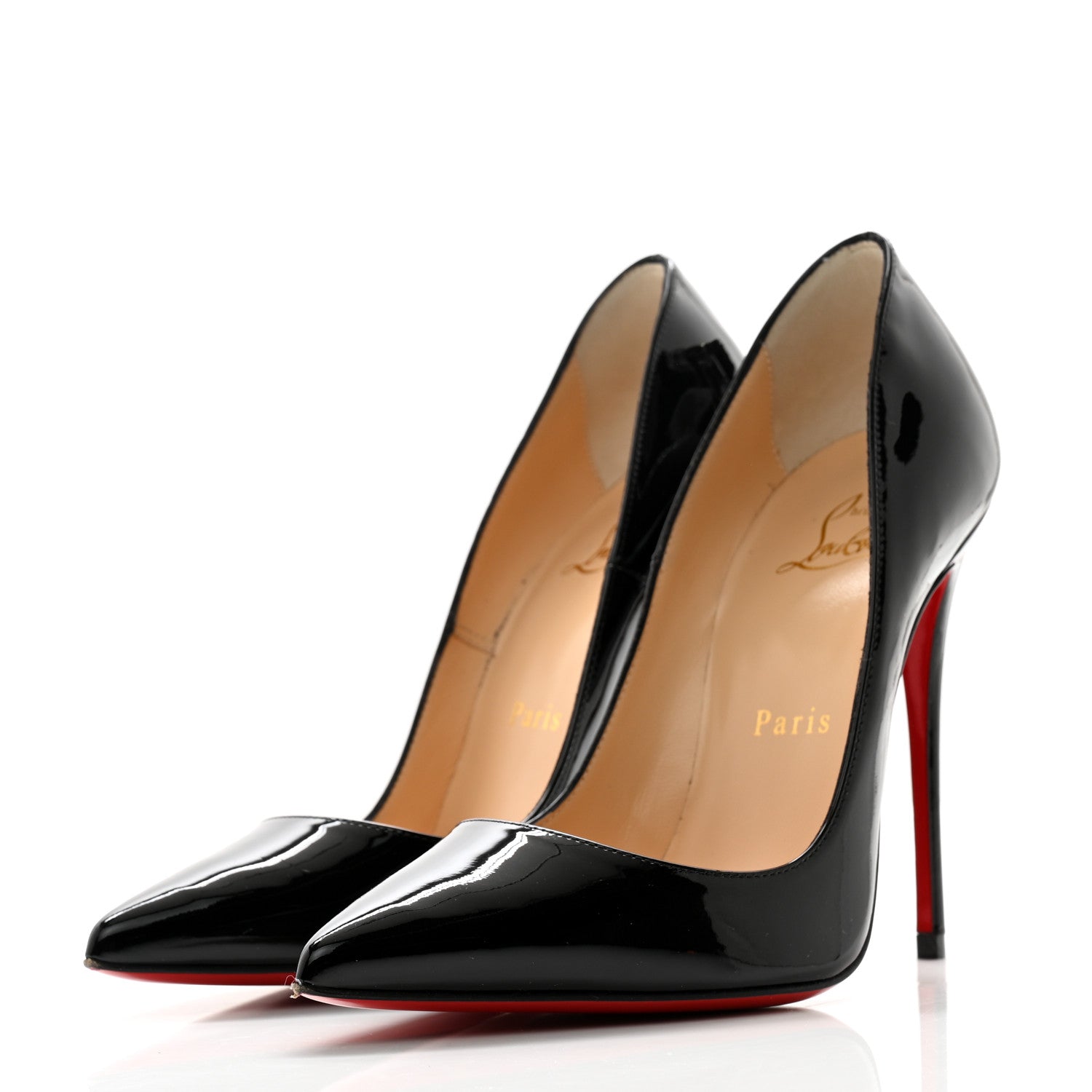 Christian Louboutin Patent So Kate 120 Pumps 35.5 Black 3 of 11