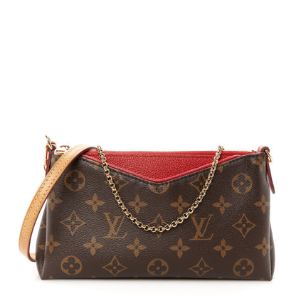 Louis Vuitton Monogram Pallas Clutch Cherry 1 of 12