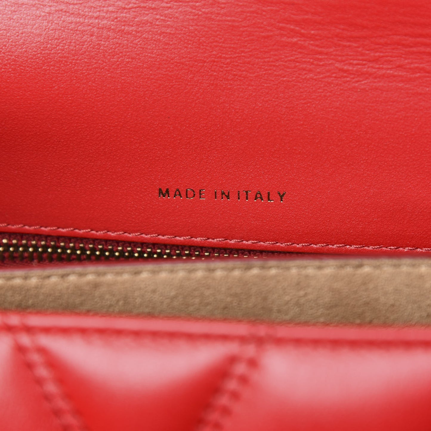 Lambskin Quilted Small Patricia Crossbody Bag Ruby Red