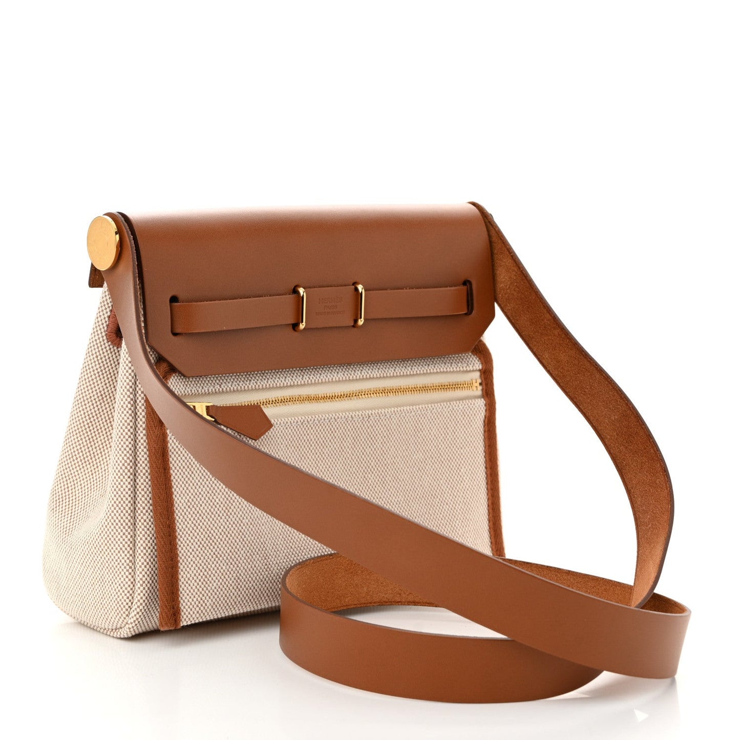 Military Toile Vache Hunter Herbag Zip Retourne 20 Ecru Beige Fauve