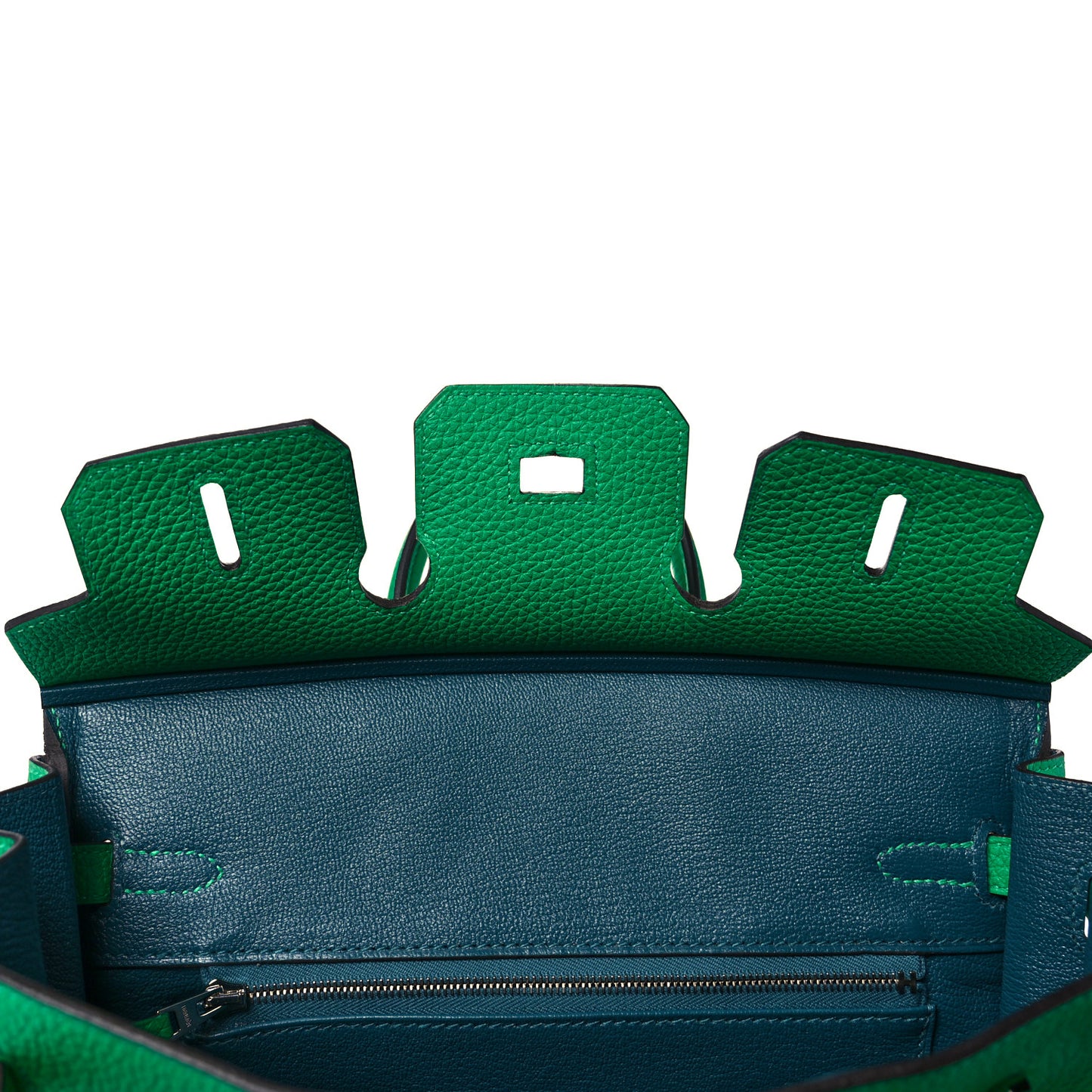 Togo Verso Birkin 25 Menthe Vert Bosphore