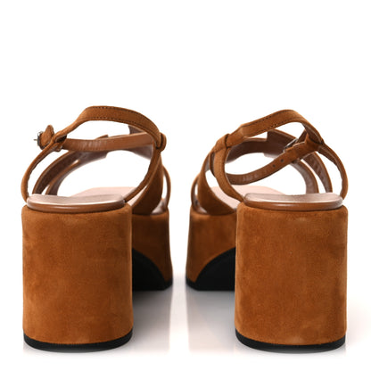 Hermes Suede Goatskin Jam 30 Sandals 40 Naturel 6 of 12