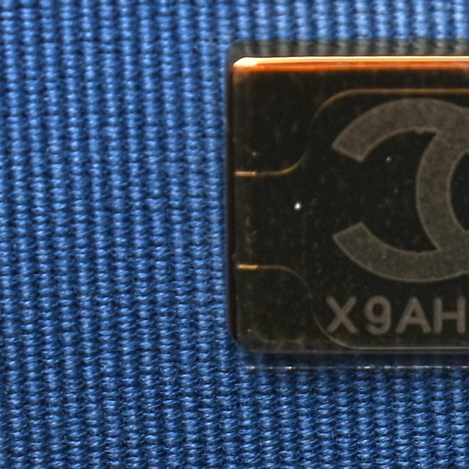 Chanel Denim Quilted Chanel 19 Wallet On Chain WOC Blue 8 of 12