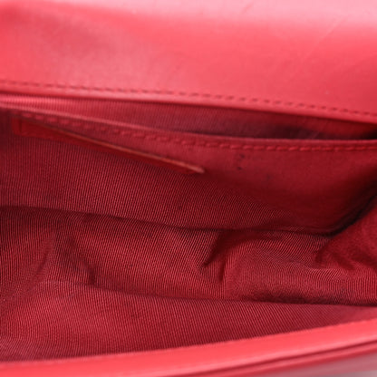 Chanel Calfskin Chevron Quilted Small Boy Flap Pink 5 of 17