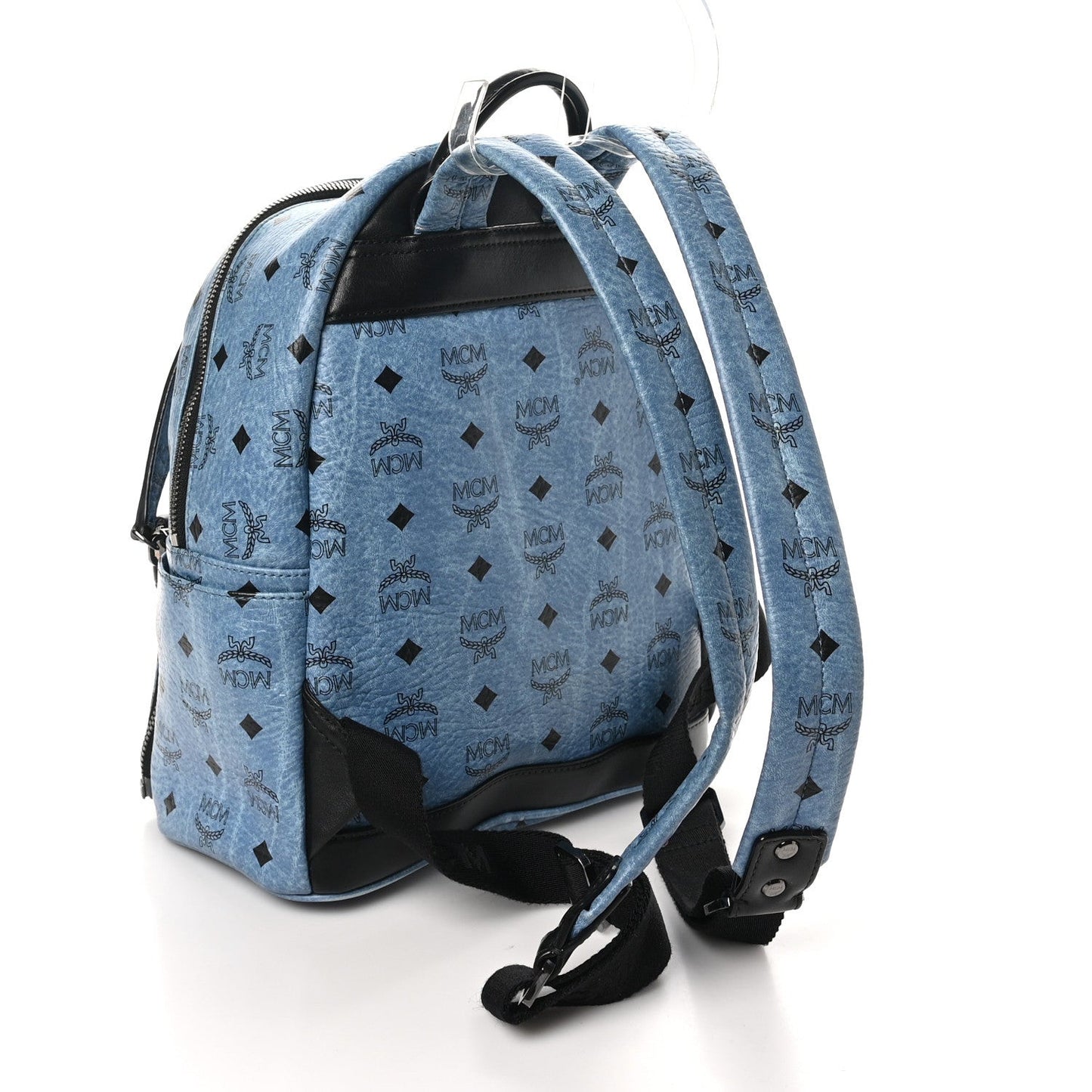 Visetos Studded Small Dual Stark Backpack Denim
