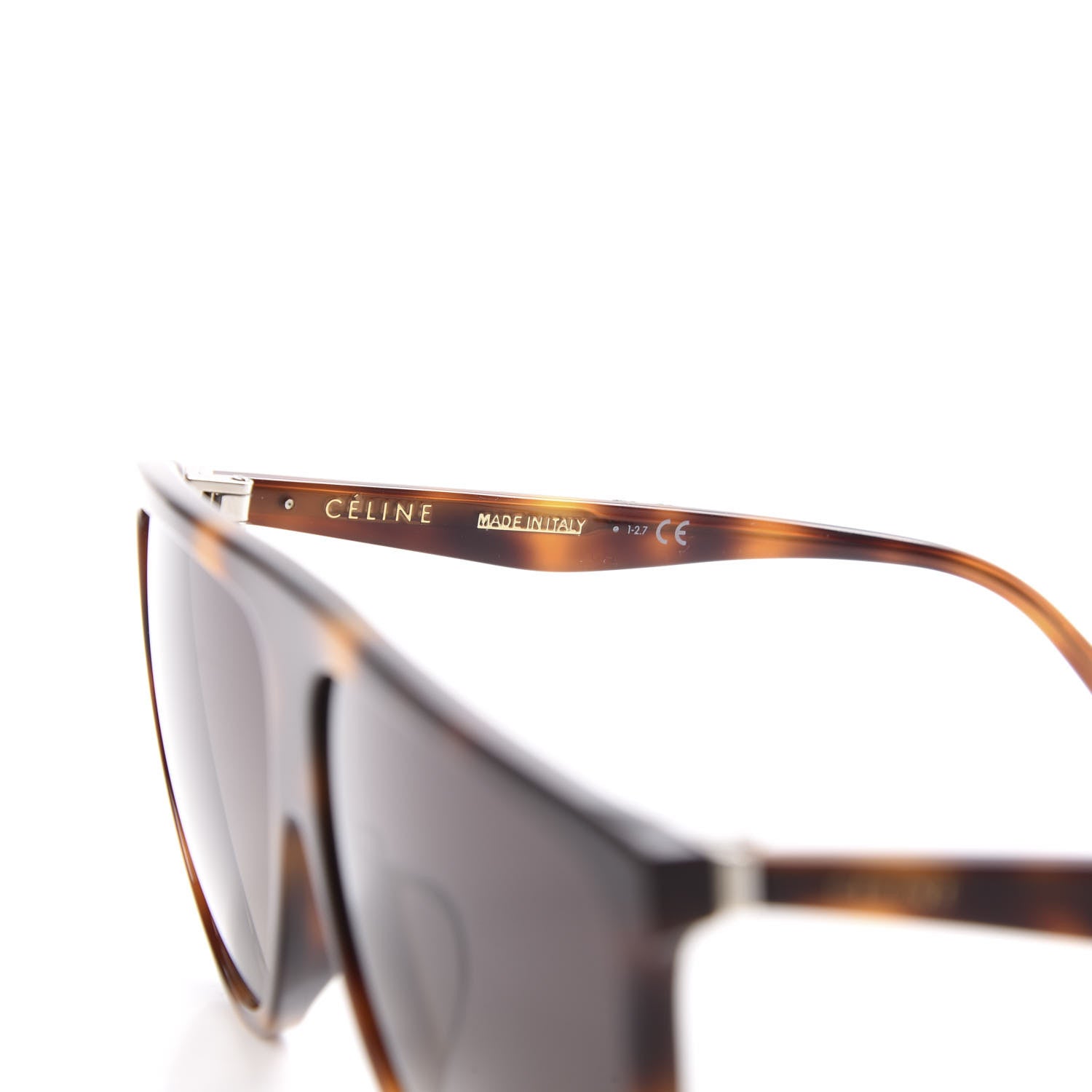 Celine Thin Shadow Sunglasses CL40006I Havana 5 of 6