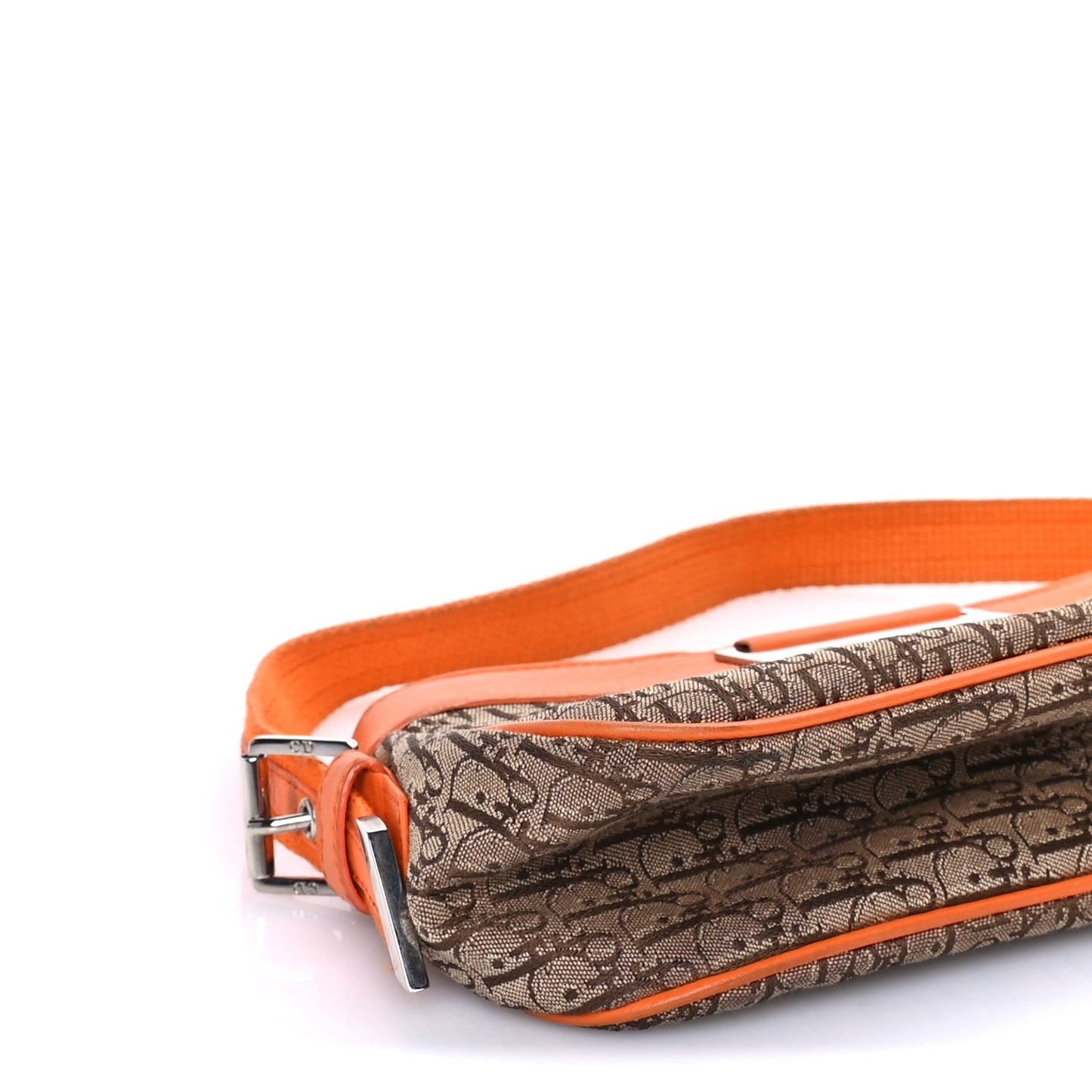 Monogram Shoulder Bag Orange Beige