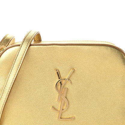 Saint Laurent Metallic Calfskin Small Classic Monogram Camera Bag Gold 10 of 10
