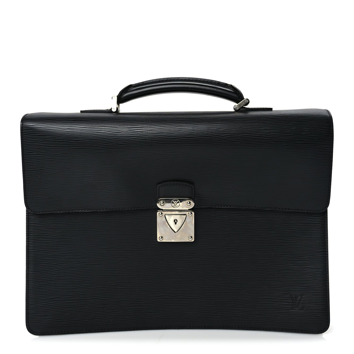 Louis Vuitton Epi Robusto 1 Compartment Briefcase  Black 1 of 8