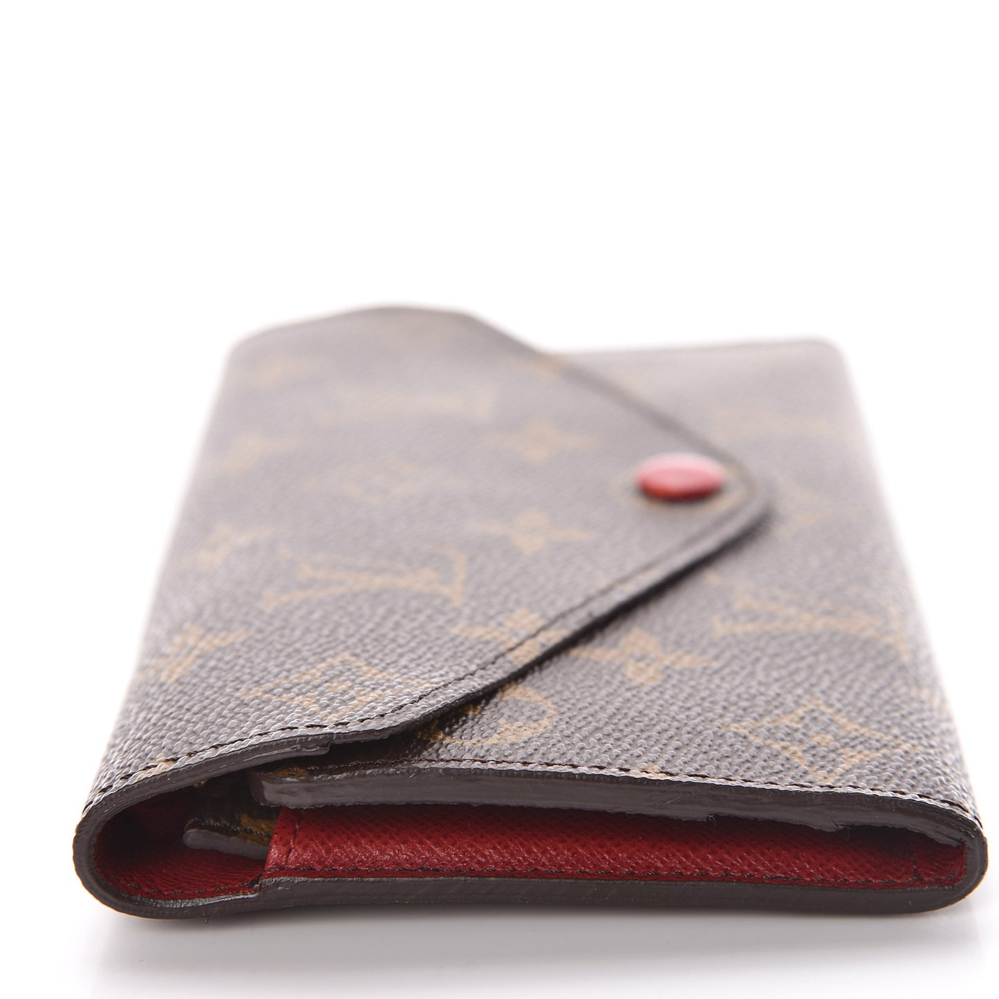 Monogram Josephine Wallet Red