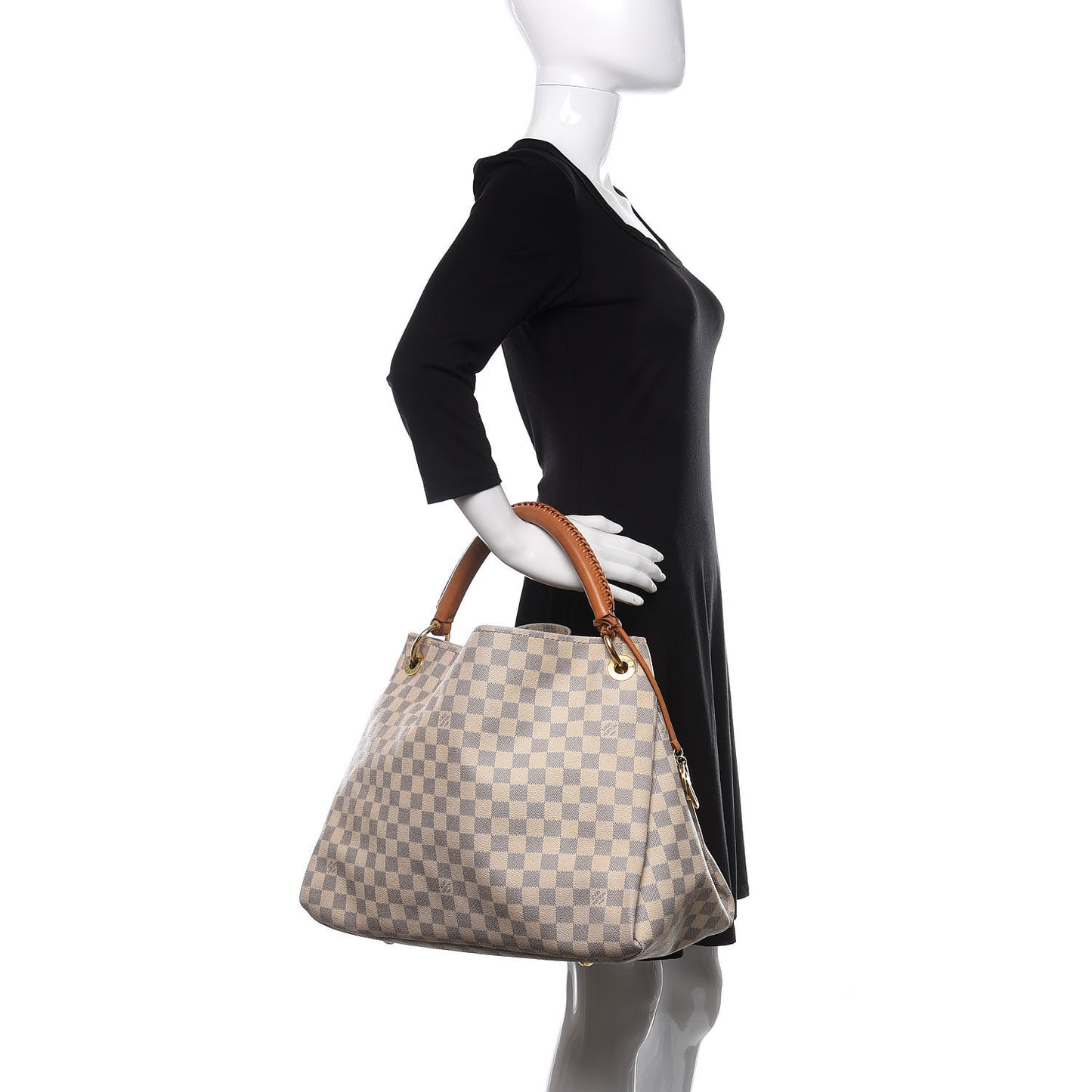 Damier Azur Artsy MM