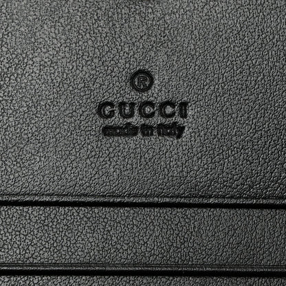 Gucci Calfskin Matelasse GG Marmont Card Case Wallet Black 6 of 8